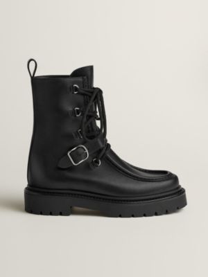 ショートブーツ 《ランド》 - ブラック | Hermès - エルメス-公式サイト